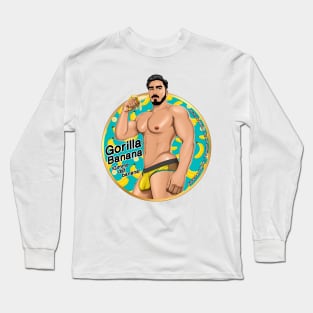 Gorilla banana Long Sleeve T-Shirt